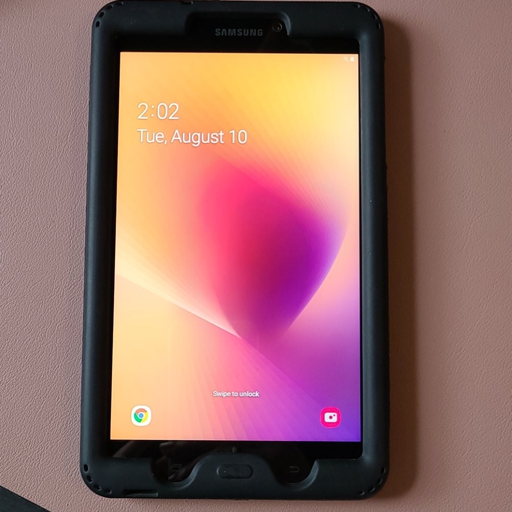 Samsung Galaxy Tab A Tablet with Case